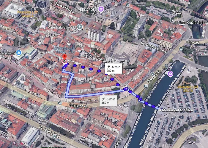 Terra I & Ii In The Old Town Daire Rijeka